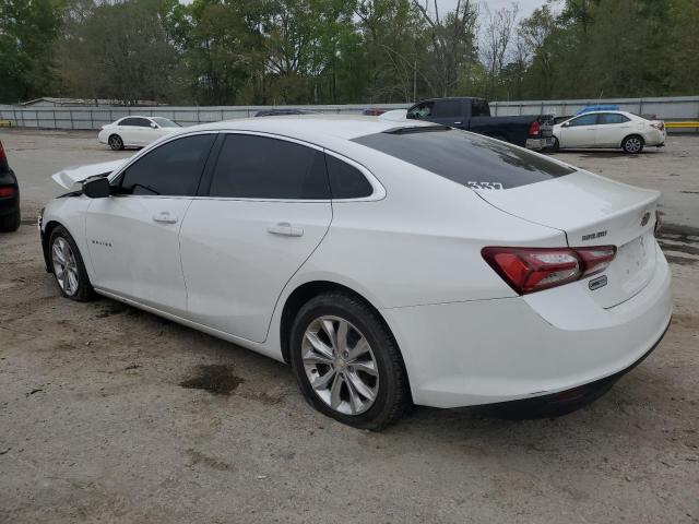 1G1ZD5ST6LF032493 - 2020 CHEVROLET MALIBU LT WHITE photo 2