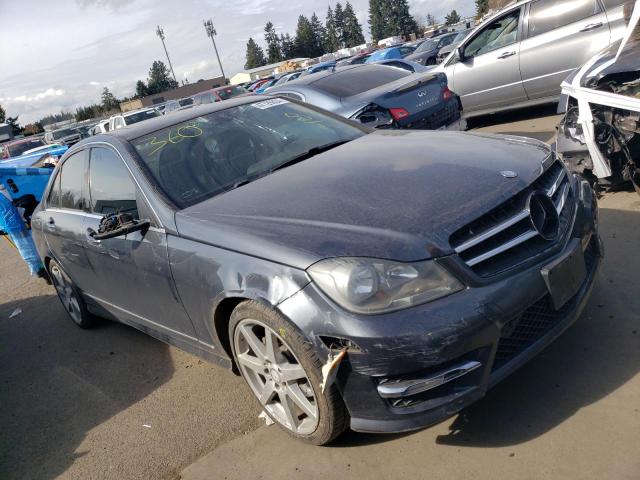 WDDGF4HB8DA830189 - 2013 MERCEDES-BENZ C 250 CHARCOAL photo 4