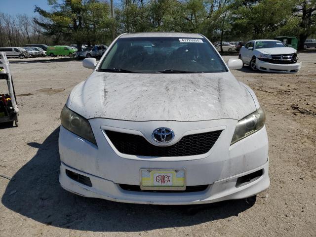 4T1BE46K69U850372 - 2009 TOYOTA CAMRY BASE WHITE photo 5