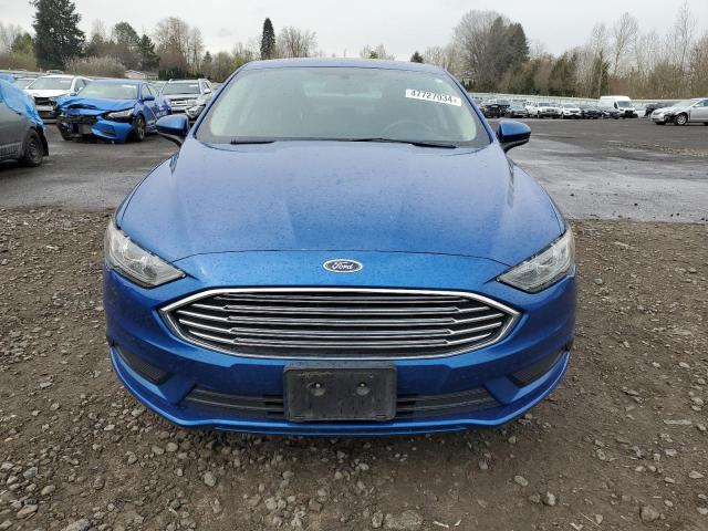 3FA6P0LU0HR317749 - 2017 FORD FUSION SE HYBRID BLUE photo 5