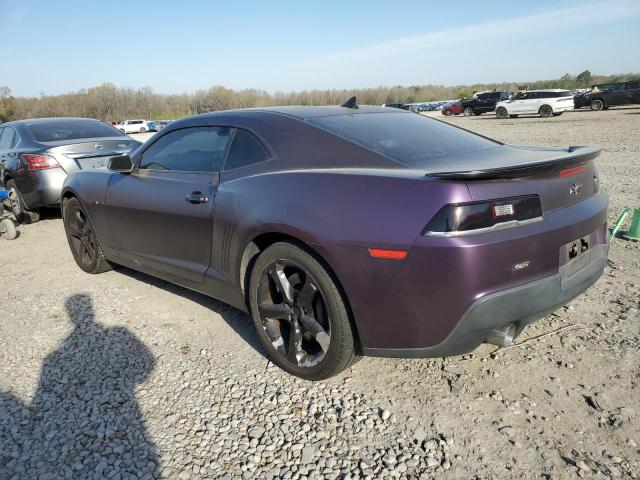 2G1FK1EJ2E9234173 - 2014 CHEVROLET CAMARO 2SS PURPLE photo 2