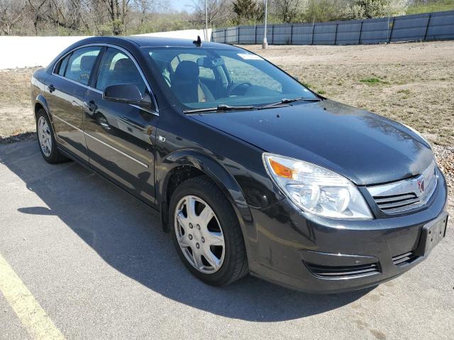 1G8ZS57B68F216850 - 2008 SATURN AURA XE BLACK photo 4