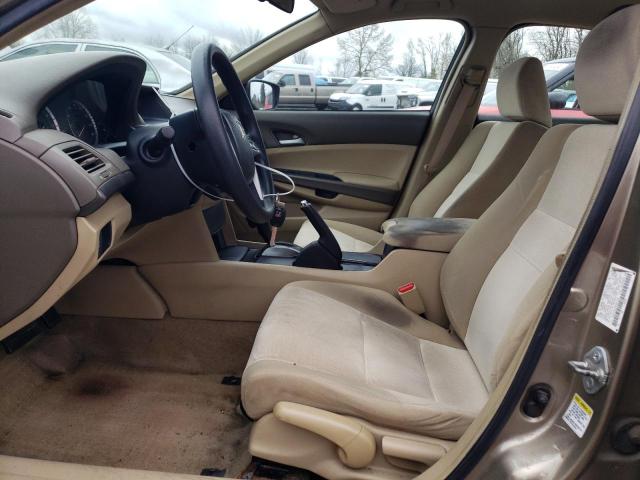 1HGCP26378A041268 - 2008 HONDA ACCORD LX BEIGE photo 7