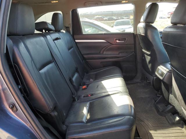 5TDJKRFH7FS219687 - 2015 TOYOTA HIGHLANDER XLE BLUE photo 11