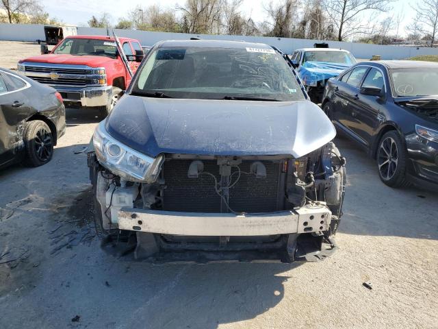 5TDJKRFH7FS219687 - 2015 TOYOTA HIGHLANDER XLE BLUE photo 5