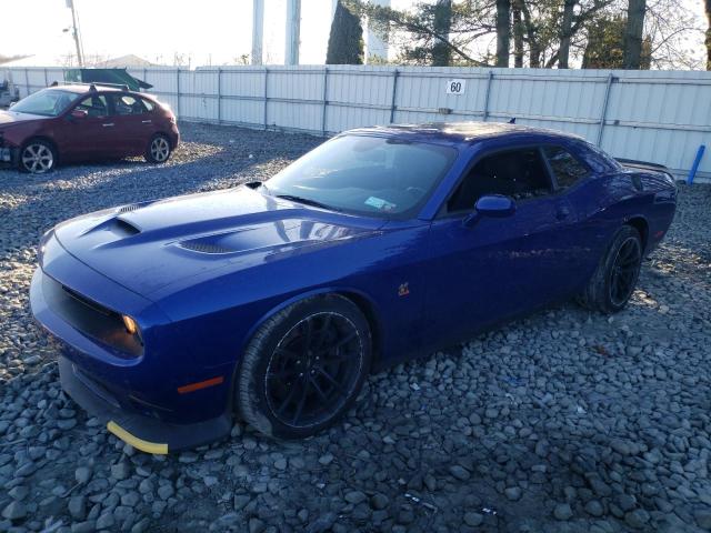 2C3CDZFJ1NH192123 - 2022 DODGE CHALLENGER R/T SCAT PACK BLUE photo 1