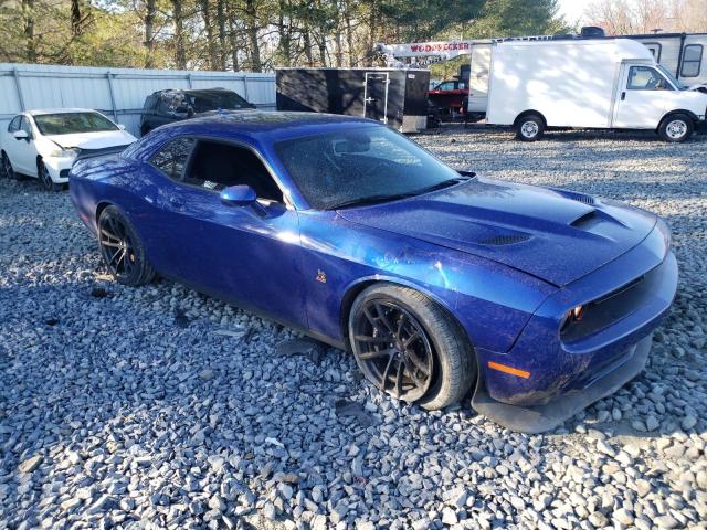 2C3CDZFJ1NH192123 - 2022 DODGE CHALLENGER R/T SCAT PACK BLUE photo 4