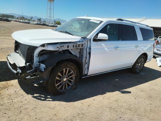 1FMJK1KT2LEA49294 - 2020 FORD EXPEDITION MAX LIMITED WHITE photo 1