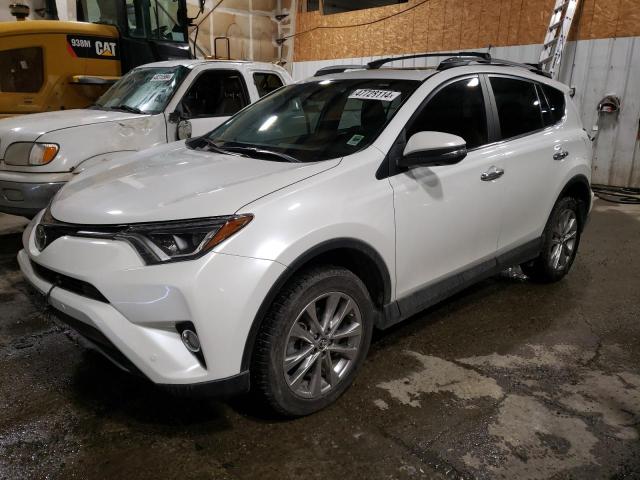 2T3DFREV4HW656685 - 2017 TOYOTA RAV4 LIMITED WHITE photo 1