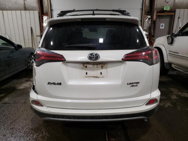 2T3DFREV4HW656685 - 2017 TOYOTA RAV4 LIMITED WHITE photo 6