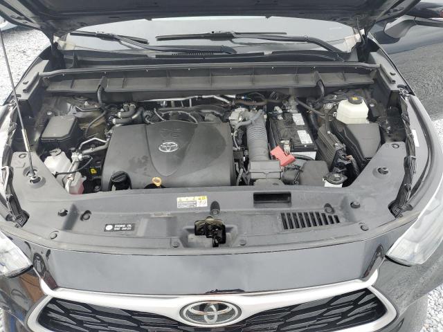 5TDGZRBH5NS572956 - 2022 TOYOTA HIGHLANDER XLE BLACK photo 12
