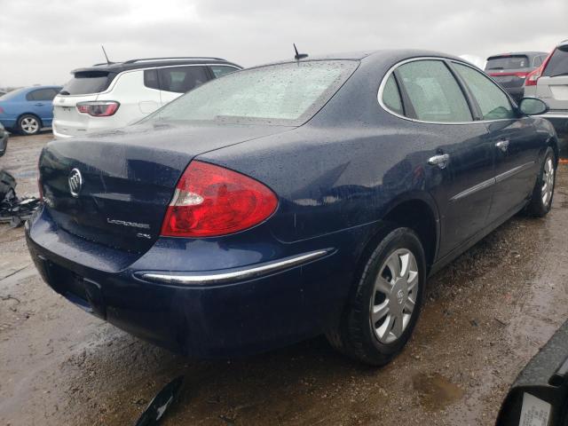 2G4WC582681361362 - 2008 BUICK LACROSSE CX BLUE photo 3