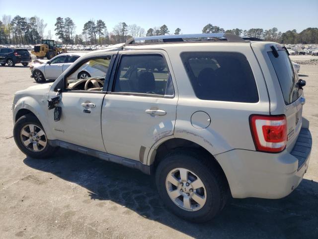1FMCU04178KB41390 - 2008 FORD ESCAPE LIMITED BEIGE photo 2