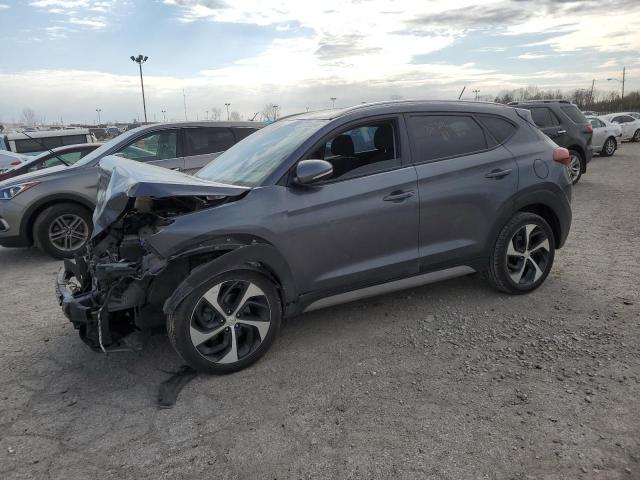 KM8J3CA26HU383116 - 2017 HYUNDAI TUCSON LIMITED GRAY photo 1