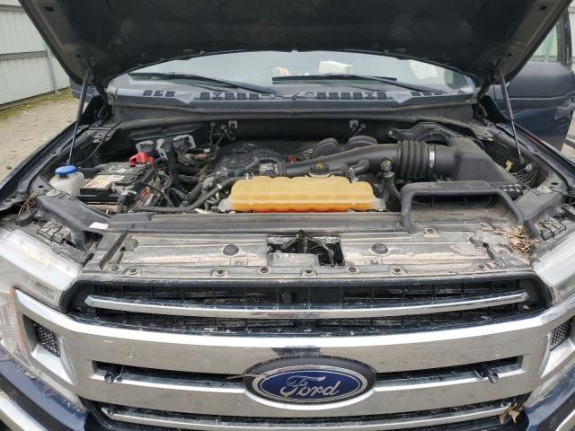 1FTEW1EB9JKE48635 - 2018 FORD F150 SUPERCREW BLUE photo 11