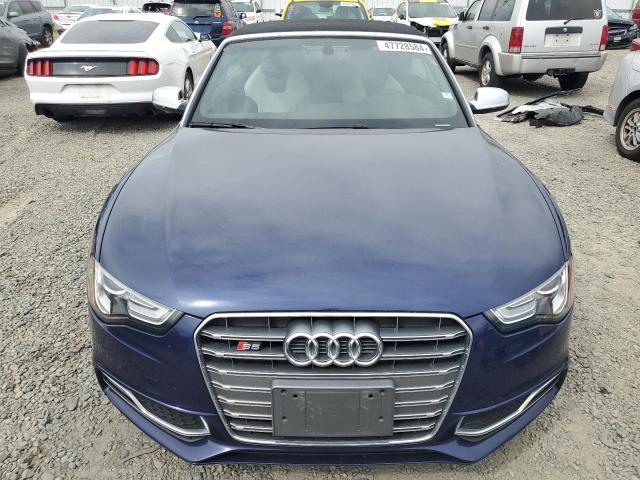 WAUCGAFH1EN012998 - 2014 AUDI S5 PREMIUM PLUS BLUE photo 5