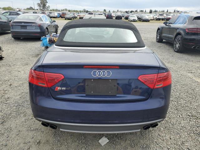 WAUCGAFH1EN012998 - 2014 AUDI S5 PREMIUM PLUS BLUE photo 6