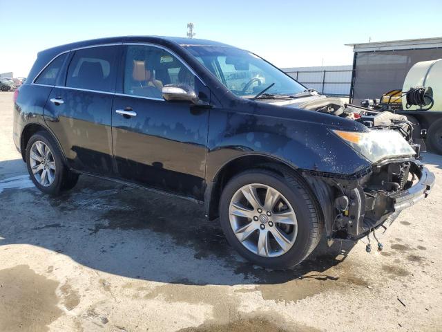 2HNYD2H55BH539581 - 2011 ACURA MDX ADVANCE BLACK photo 4