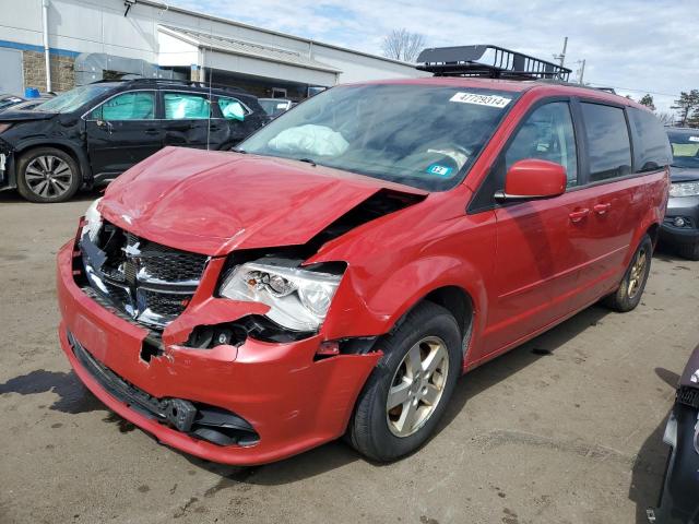 2C4RDGCG2CR373287 - 2012 DODGE GRAND CARA SXT RED photo 1