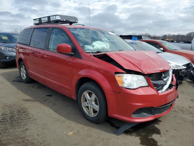 2C4RDGCG2CR373287 - 2012 DODGE GRAND CARA SXT RED photo 4