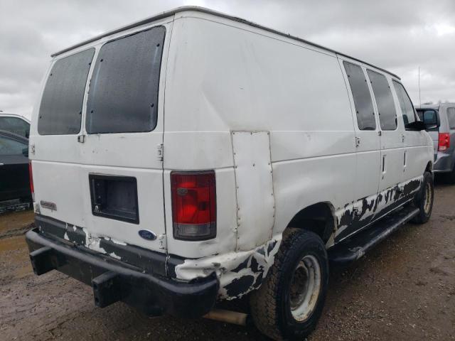 1FTNE24W18DA87462 - 2008 FORD ECONOLINE E250 VAN WHITE photo 3