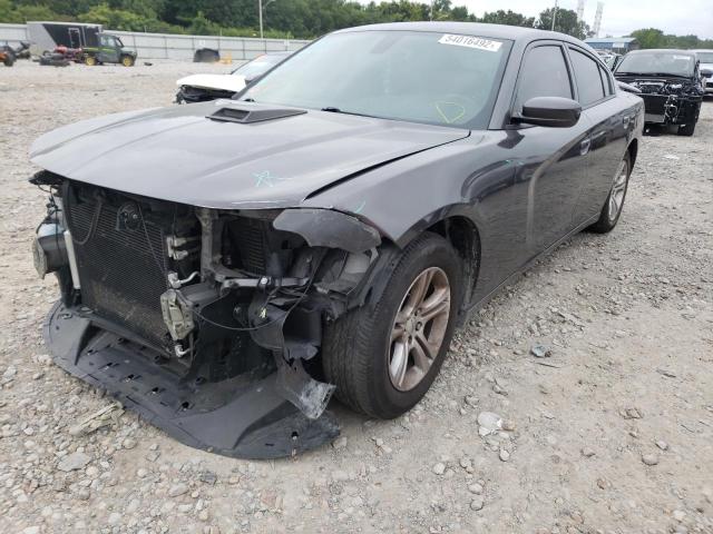 2C3CDXBG5FH926021 - 2015 DODGE CHARGER SE BLACK photo 2