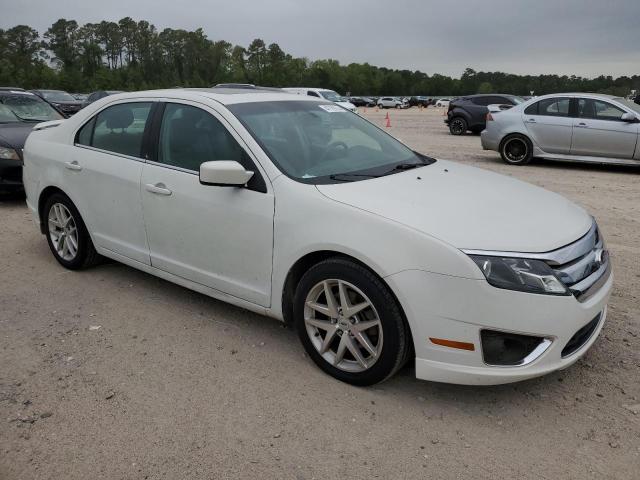 3FAHP0JA5BR119175 - 2011 FORD FUSION SEL WHITE photo 4