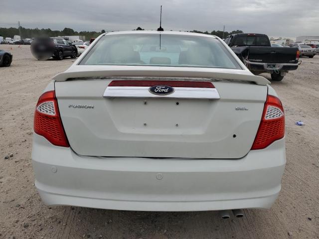 3FAHP0JA5BR119175 - 2011 FORD FUSION SEL WHITE photo 6