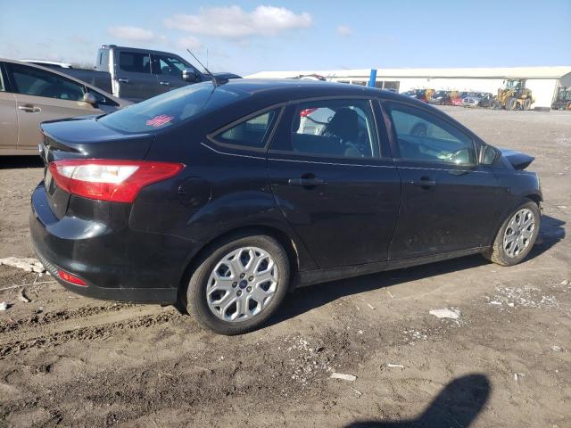 1FAHP3F29CL387360 - 2012 FORD FOCUS SE BLACK photo 3