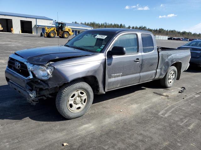 5TFTX4CN0EX038074 - 2014 TOYOTA TACOMA ACCESS CAB GRAY photo 1