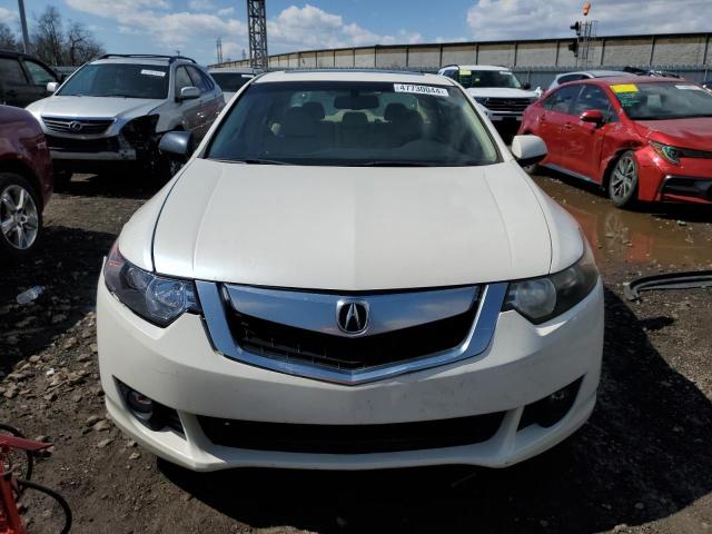 JH4CU2F69AC017435 - 2010 ACURA TSX WHITE photo 5