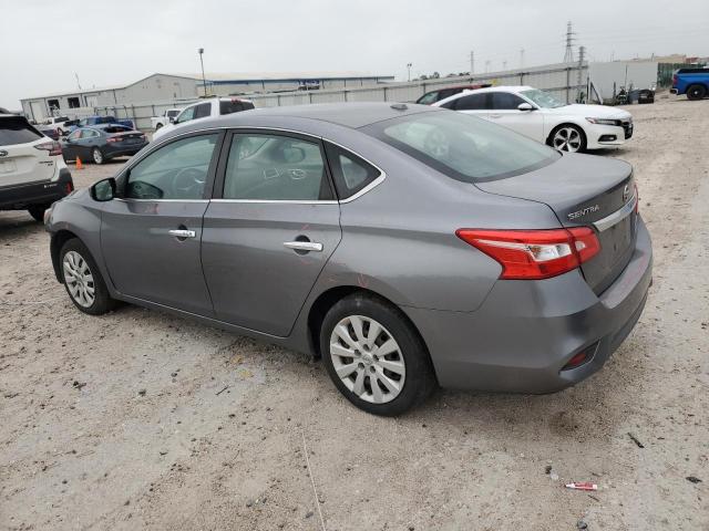 3N1AB7AP3GL679054 - 2016 NISSAN SENTRA S GRAY photo 2