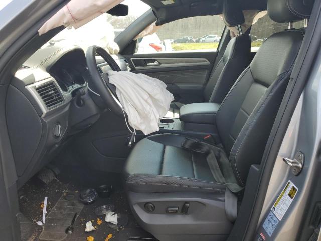 1V2WC2CA9MC239390 - 2021 VOLKSWAGEN ATLAS CROS SE Серебристый фото 7