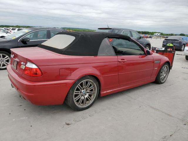 WBSBR93471EX20250 - 2001 BMW M3 CI RED photo 3