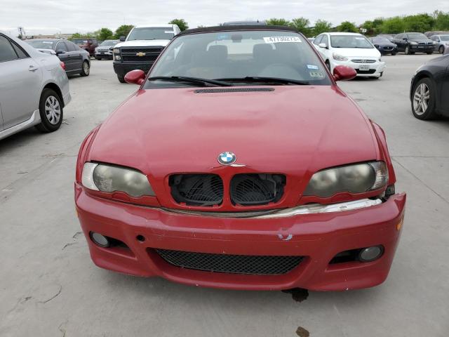 WBSBR93471EX20250 - 2001 BMW M3 CI RED photo 5