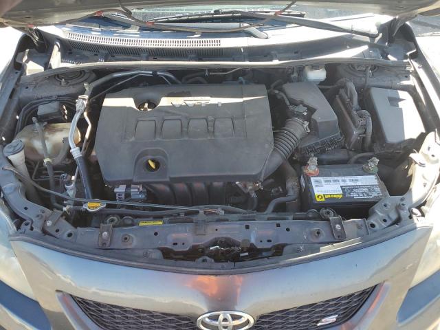 1NXBU40E19Z112887 - 2009 TOYOTA COROLLA BASE GRAY photo 11