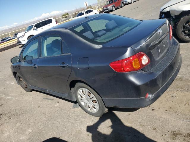 1NXBU40E19Z112887 - 2009 TOYOTA COROLLA BASE GRAY photo 2