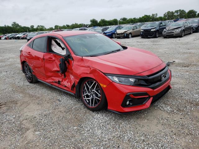 SHHFK7H47MU207608 - 2021 HONDA CIVIC SPORT 红色 照片 1
