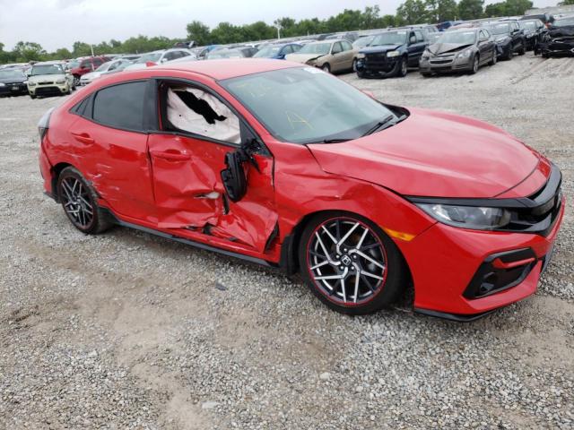 SHHFK7H47MU207608 - 2021 HONDA CIVIC SPORT RED photo 9