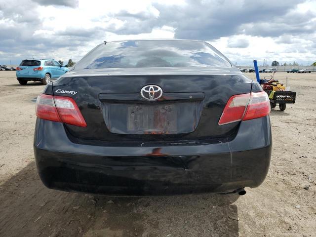 4T1BE46K78U739828 - 2008 TOYOTA CAMRY CE BLACK photo 6