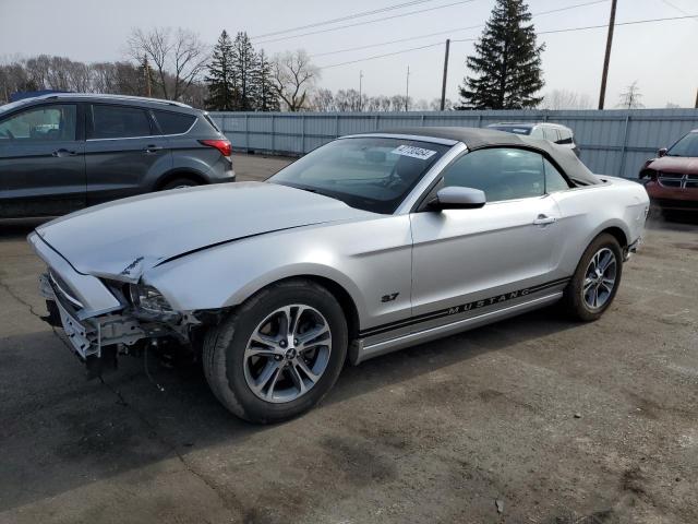 1ZVBP8EM8E5285536 - 2014 FORD MUSTANG SILVER photo 1