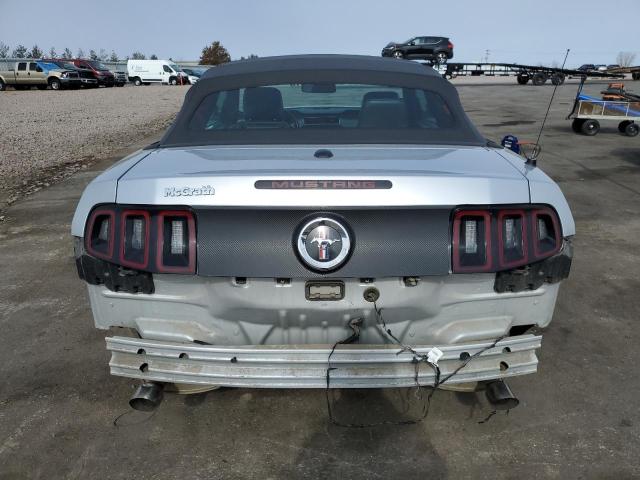 1ZVBP8EM8E5285536 - 2014 FORD MUSTANG SILVER photo 6