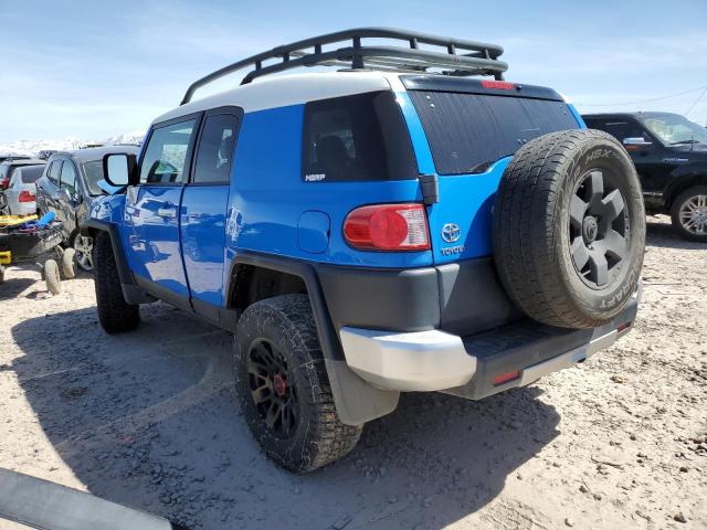 JTEBU11F470023986 - 2007 TOYOTA FJ CRUISER BLUE photo 2