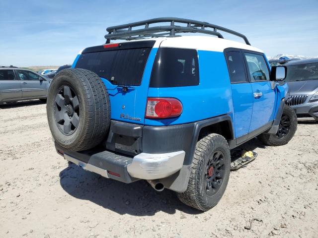 JTEBU11F470023986 - 2007 TOYOTA FJ CRUISER BLUE photo 3