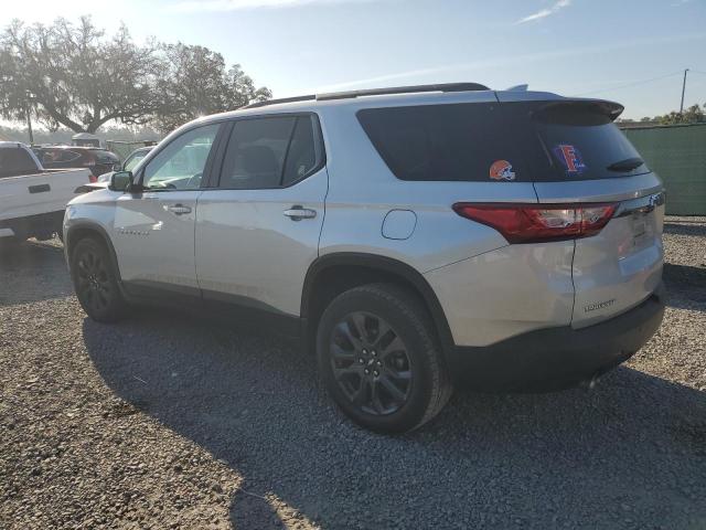 1GNERJKW6KJ290669 - 2019 CHEVROLET TRAVERSE RS SILVER photo 2