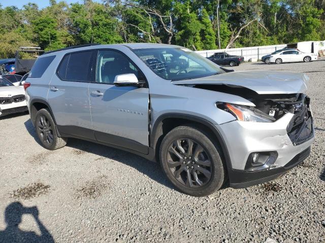 1GNERJKW6KJ290669 - 2019 CHEVROLET TRAVERSE RS SILVER photo 4