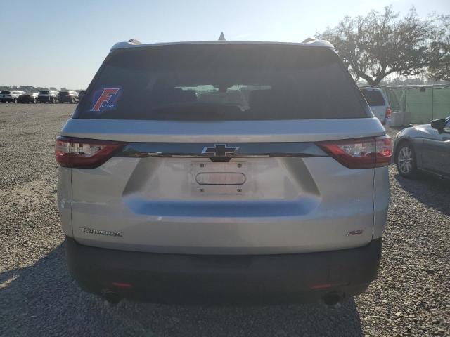 1GNERJKW6KJ290669 - 2019 CHEVROLET TRAVERSE RS SILVER photo 6