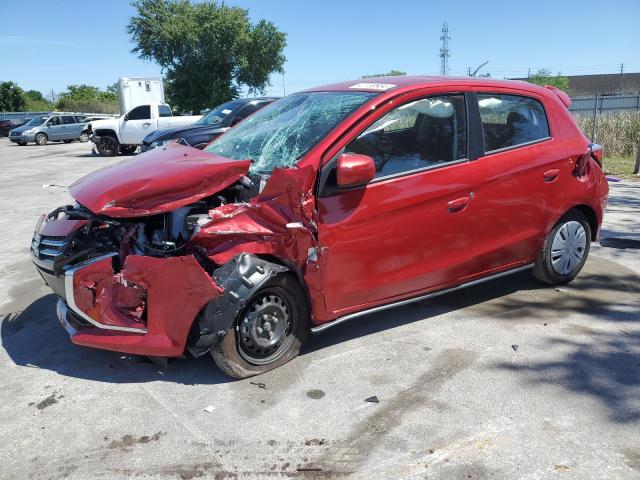 ML32AUHJ4RH001843 - 2024 MITSUBISHI MIRAGE ES RED photo 1