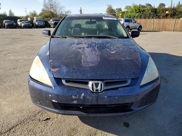 1HGCM66543A015270 - 2003 HONDA ACCORD EX BLUE photo 5