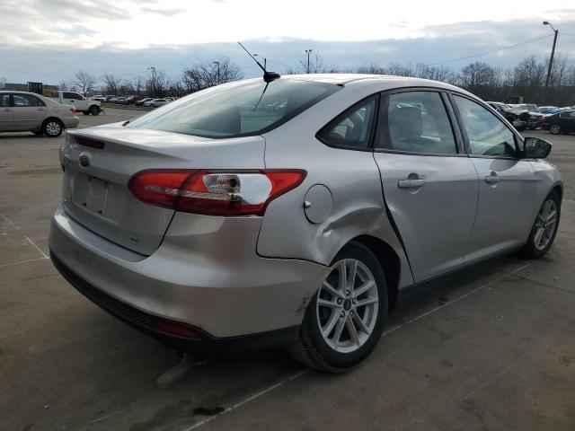 1FADP3F24HL224802 - 2017 FORD FOCUS SE SILVER photo 3